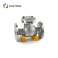 JKTLPC106 horizontal forged steel flow control stop check valve operation